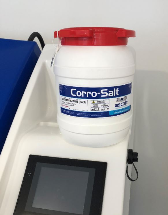 Corro-Salt para cámaras y gabinetes de prueba de Ascott Analytics