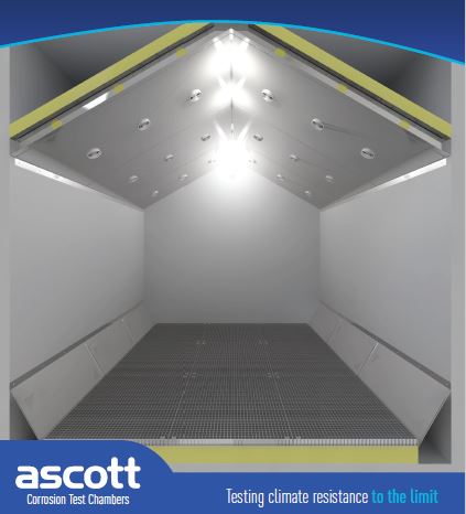 Salas de teste de corrosão Walk-in/Drive-in - Ascott Analytical