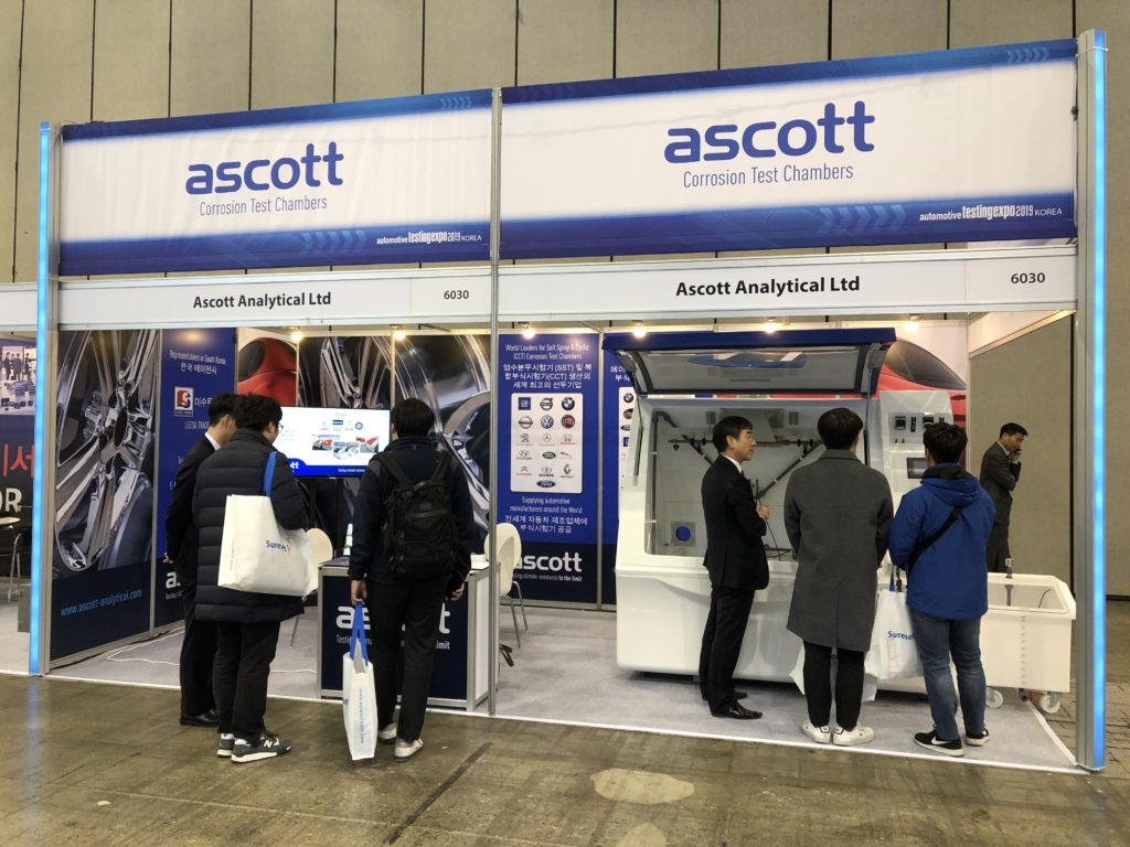 Ascott Exhibits at the Auto Test Expo 2019 in Seoul, South Korea