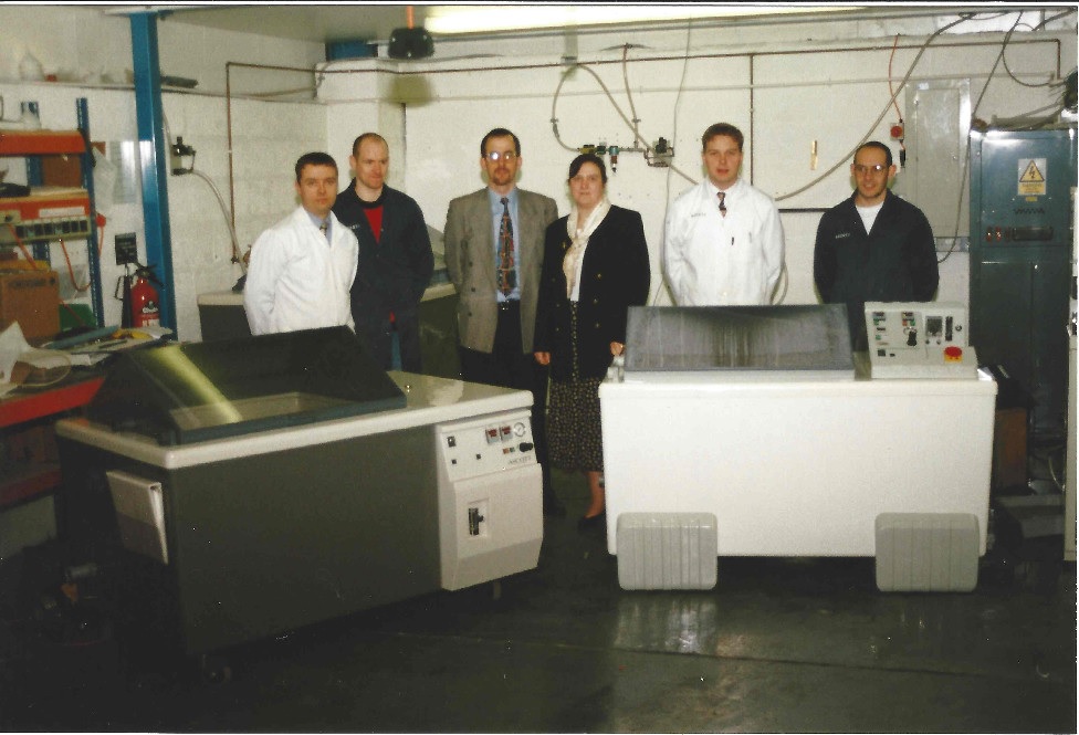 30 Years On - Ascott Analytical - now employing 35 people and exporting  Salt Test Chambers to 100 countries across the global